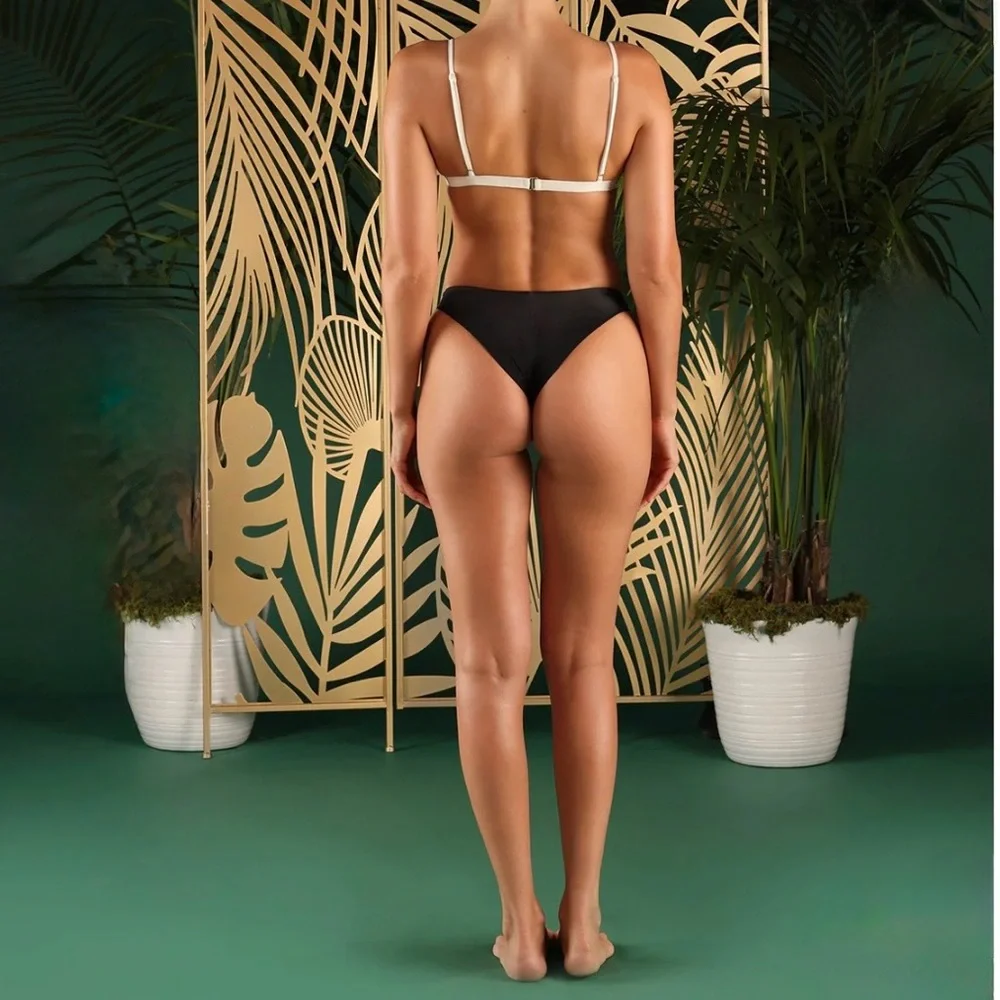 Bromella‎ Mesh Valentina Bikini Set Macadamia Size M/L
